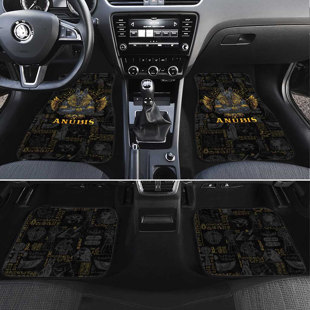 Anubis Egyptian God of Death Car Mats