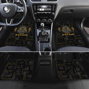 Anubis Egyptian God of Death Car Mats