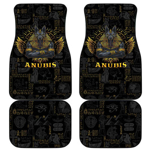 Anubis Egyptian God of Death Car Mats