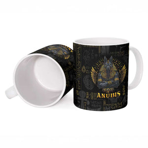 Anubis Egyptian God of Death Ceramic Mug