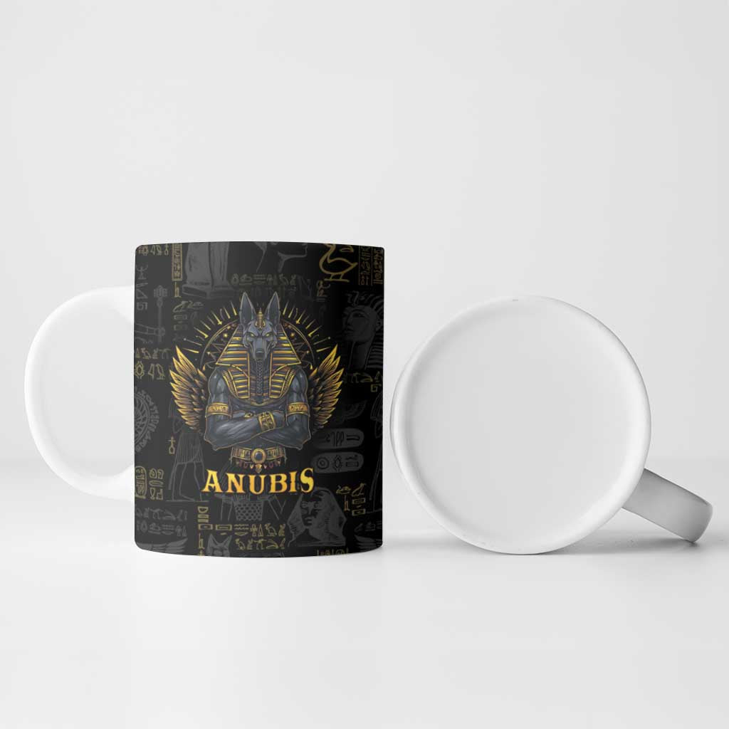 Anubis Egyptian God of Death Ceramic Mug