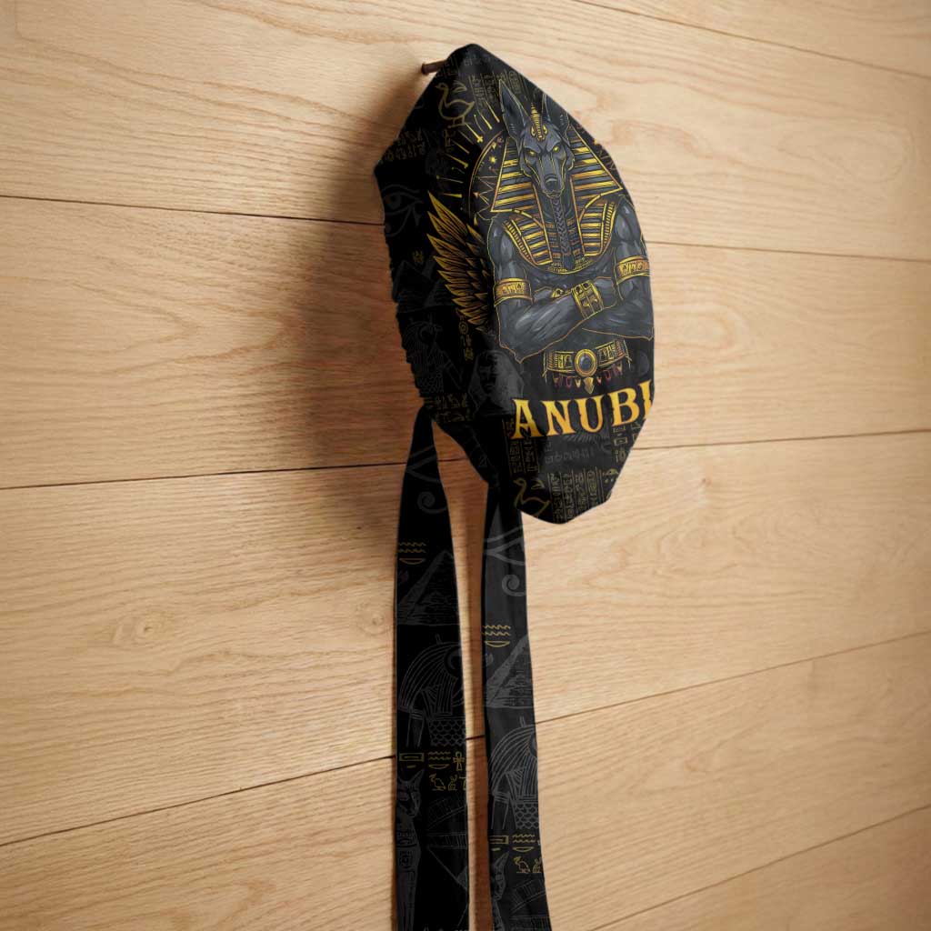 Anubis Egyptian God of Death Easy Headwrap