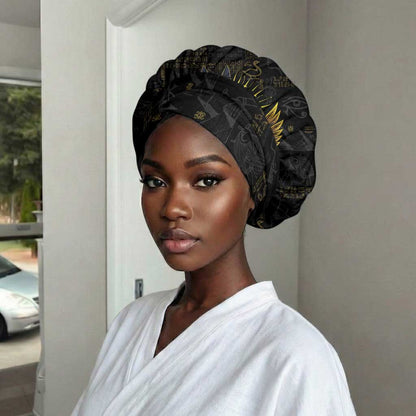 Anubis Egyptian God of Death Easy Headwrap