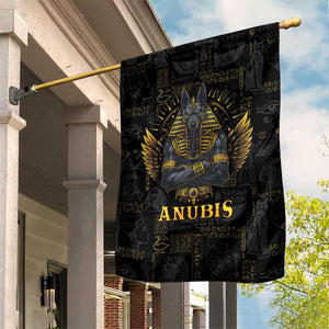 Anubis Egyptian God of Death Garden Flag