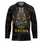 Anubis Egyptian God of Death Hockey Jersey