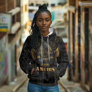 Anubis Egyptian God of Death Hoodie