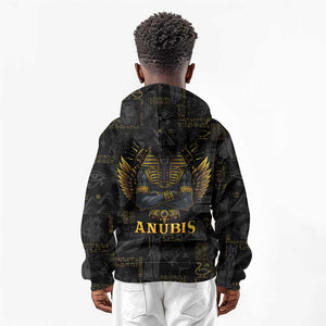 Anubis Egyptian God of Death Kid Hoodie