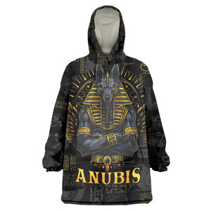 Anubis Egyptian God of Death Kid Wearable Blanket Hoodie