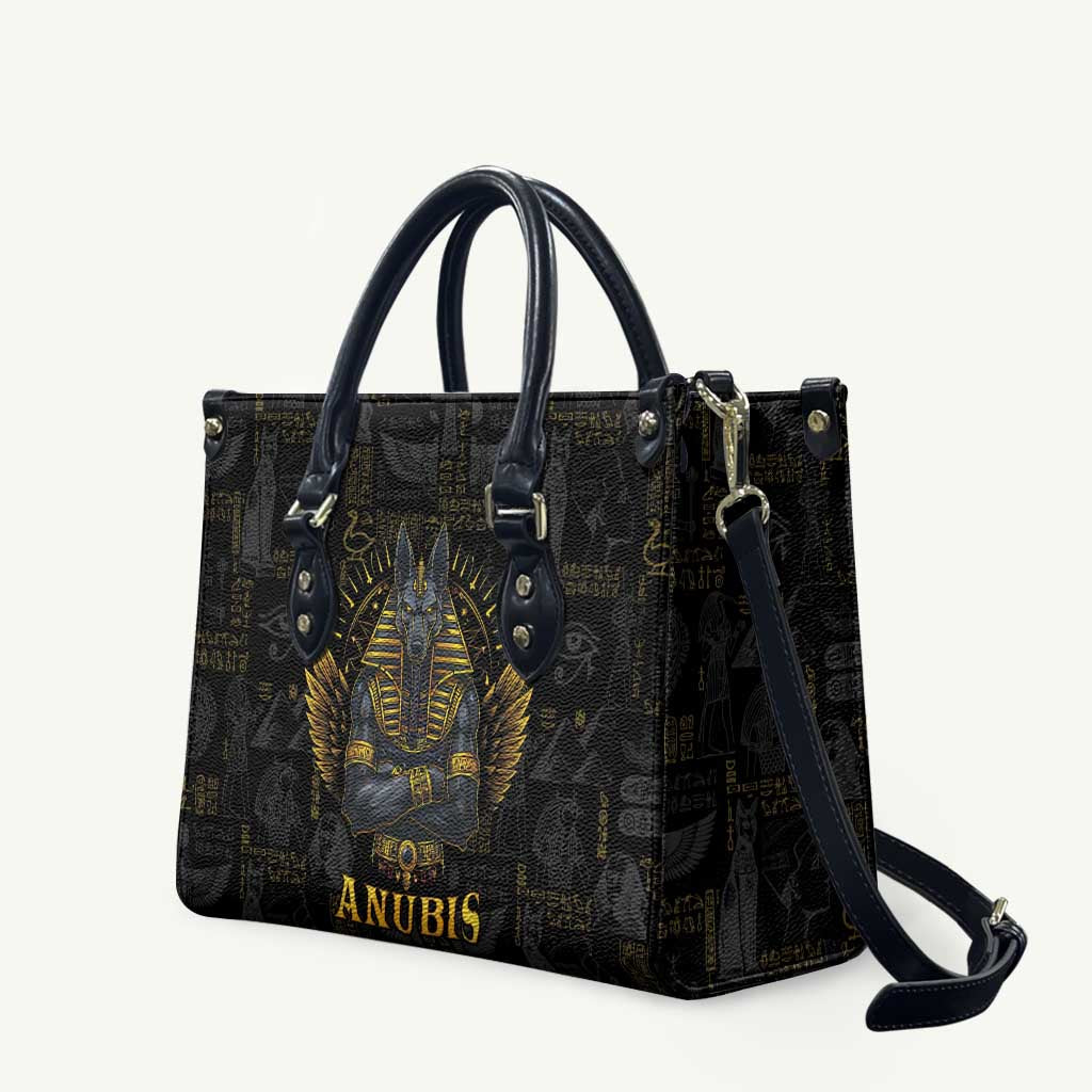 Anubis Egyptian God of Death Leather Bag