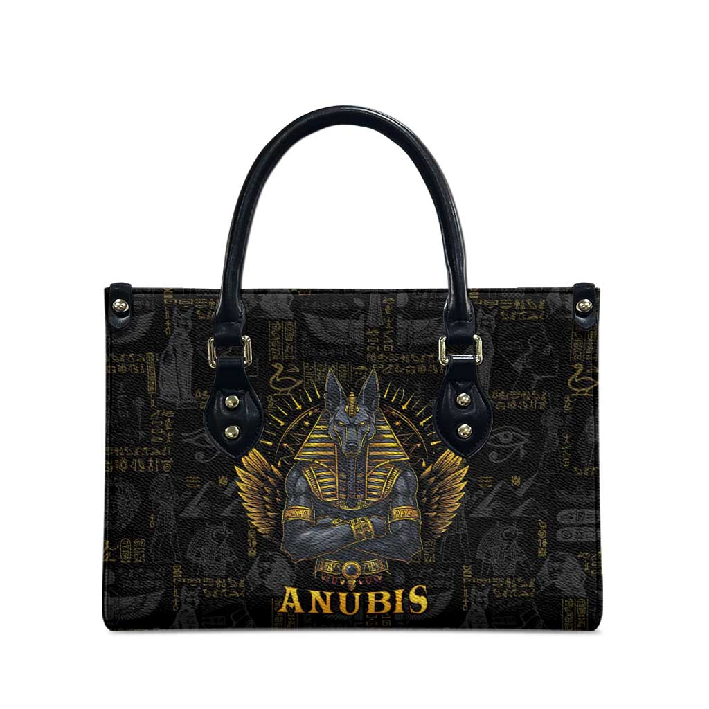 Anubis Egyptian God of Death Leather Bag