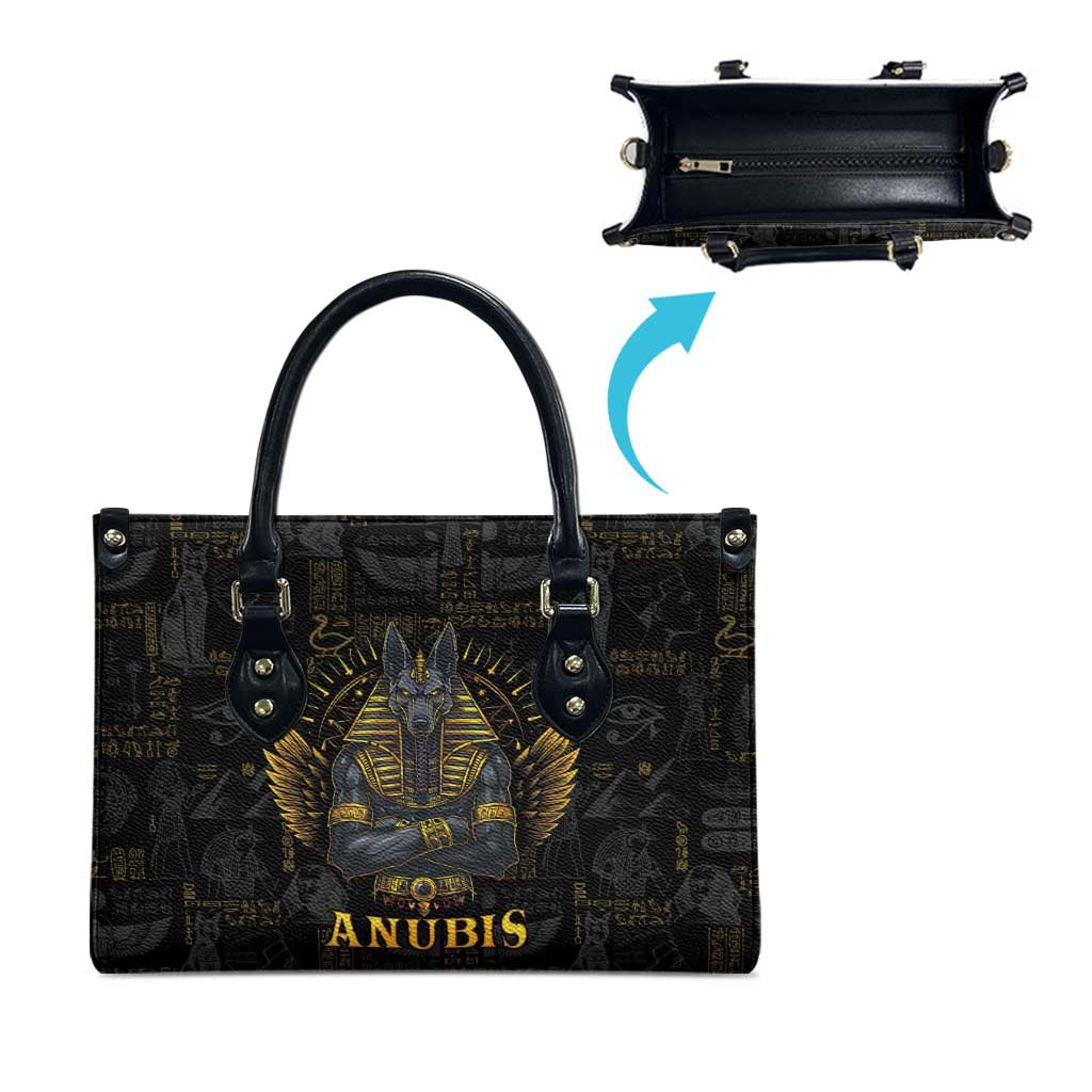 Anubis Egyptian God of Death Leather Bag