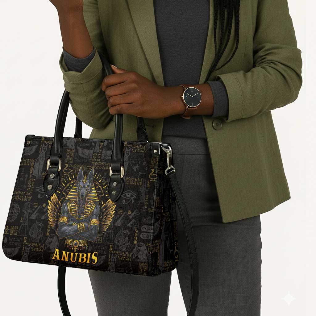 Anubis Egyptian God of Death Leather Bag