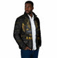 Anubis Egyptian God of Death Padded Jacket