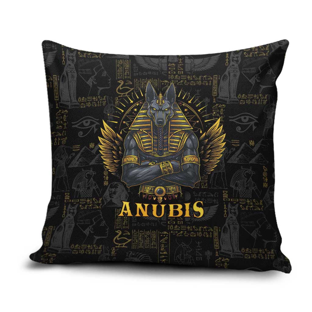Anubis Egyptian God of Death Pillow Cover