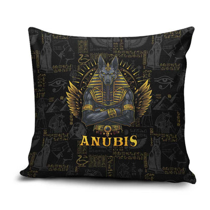 Anubis Egyptian God of Death Pillow Cover