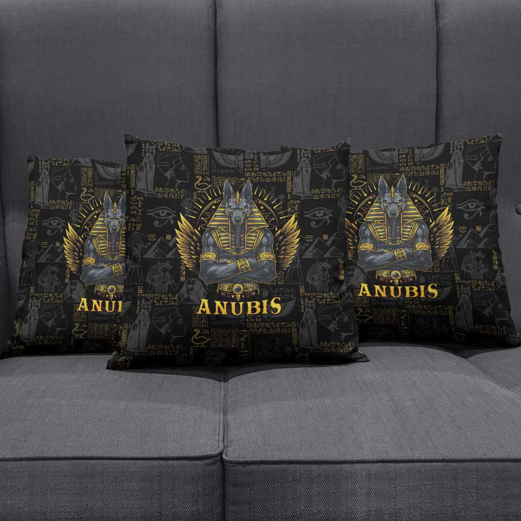 Anubis Egyptian God of Death Pillow Cover