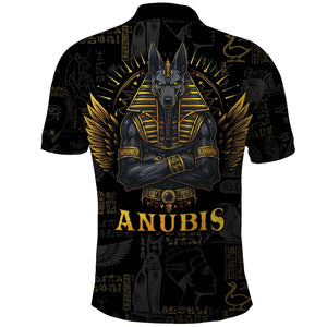 Anubis Egyptian God of Death Polo Shirt