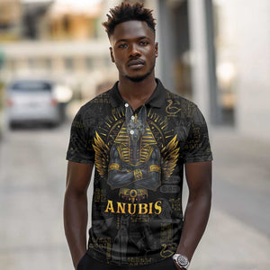 Anubis Egyptian God of Death Polo Shirt