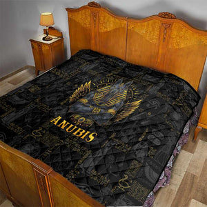 Anubis Egyptian God of Death Quilt