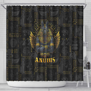 Anubis Egyptian God of Death Shower Curtain