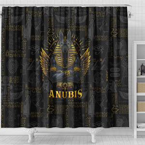 Anubis Egyptian God of Death Shower Curtain