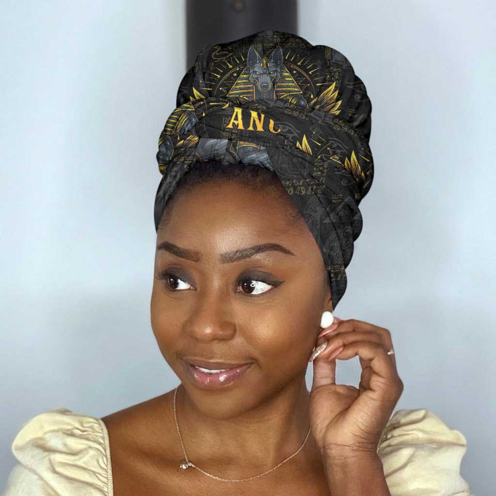 Anubis Egyptian God of Death Simple Headwrap