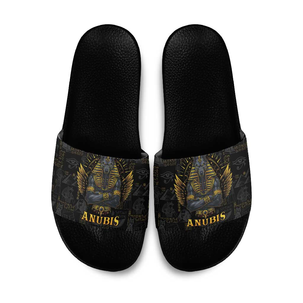 Anubis Egyptian God of Death Slide Sandals