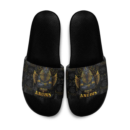 Anubis Egyptian God of Death Slide Sandals