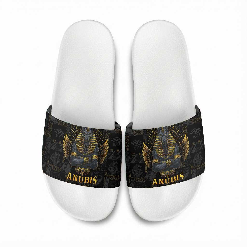 Anubis Egyptian God of Death Slide Sandals