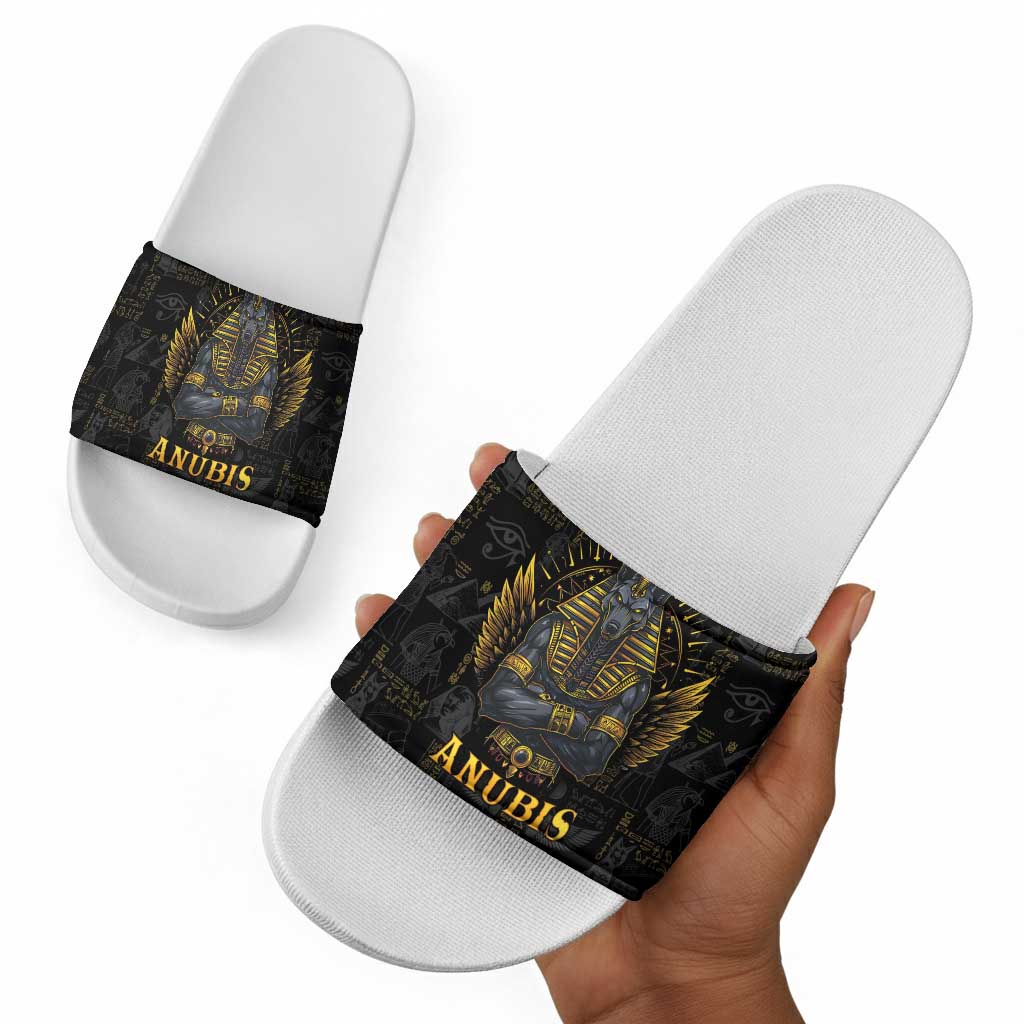 Anubis Egyptian God of Death Slide Sandals
