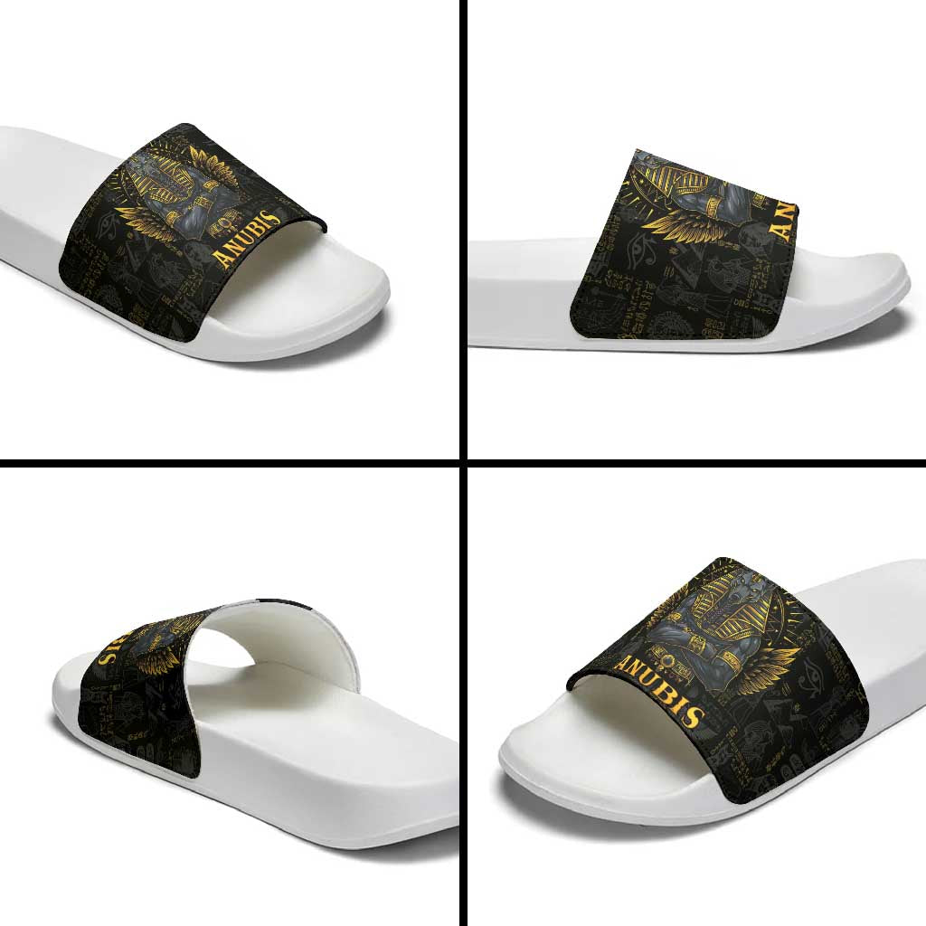 Anubis Egyptian God of Death Slide Sandals
