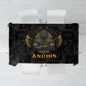 Anubis Egyptian God of Death Tablecloth