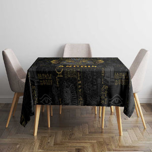 Anubis Egyptian God of Death Tablecloth