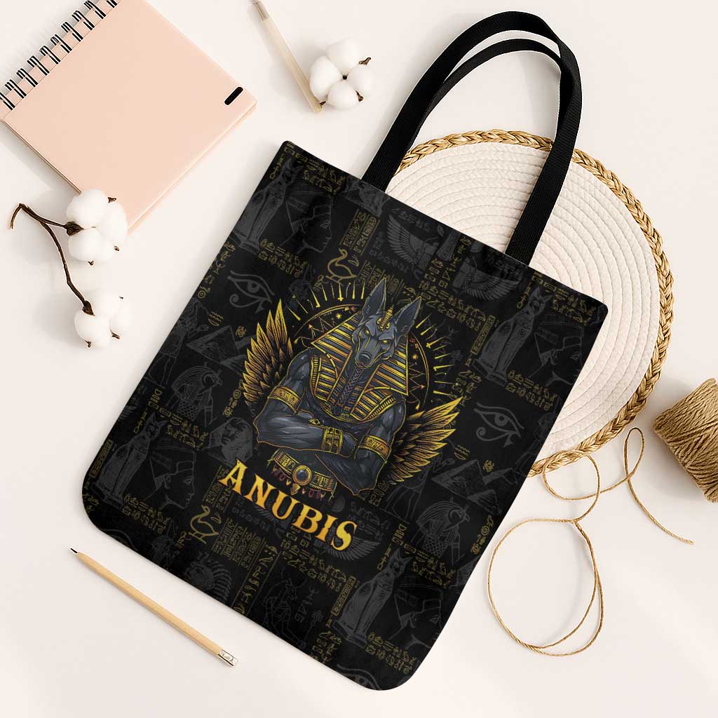 Anubis Egyptian God of Death Tote Bag