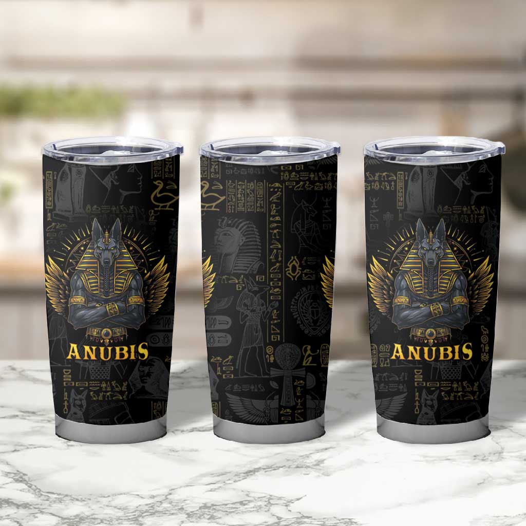 Anubis Egyptian God of Death Tumbler Cup