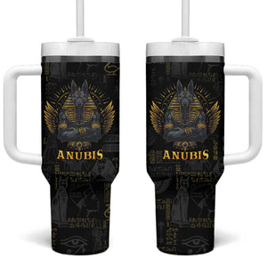 Anubis Egyptian God of Death Tumbler With Handle