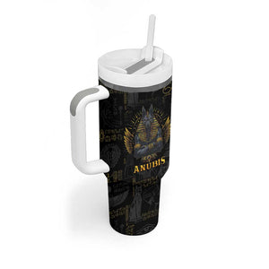 Anubis Egyptian God of Death Tumbler With Handle