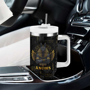 Anubis Egyptian God of Death Tumbler With Handle