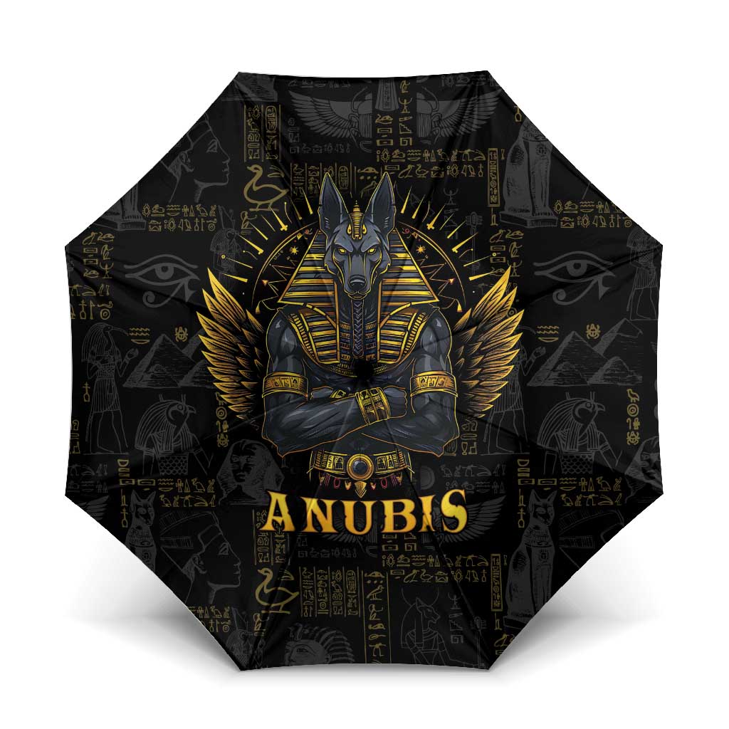 Anubis Egyptian God of Death Umbrella
