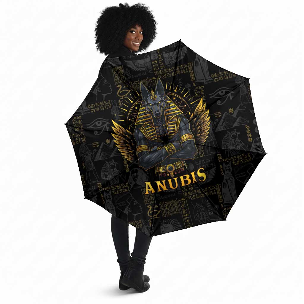 Anubis Egyptian God of Death Umbrella