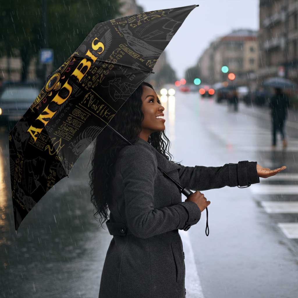 Anubis Egyptian God of Death Umbrella