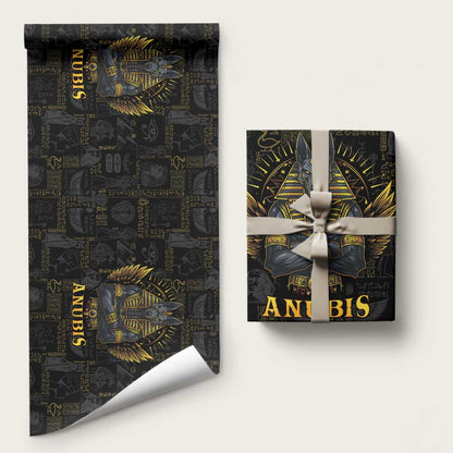 Anubis Egyptian God of Death Wrapping Paper - African Pride