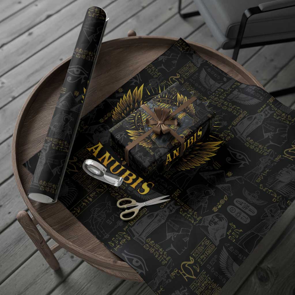 Anubis Egyptian God of Death Wrapping Paper - African Pride