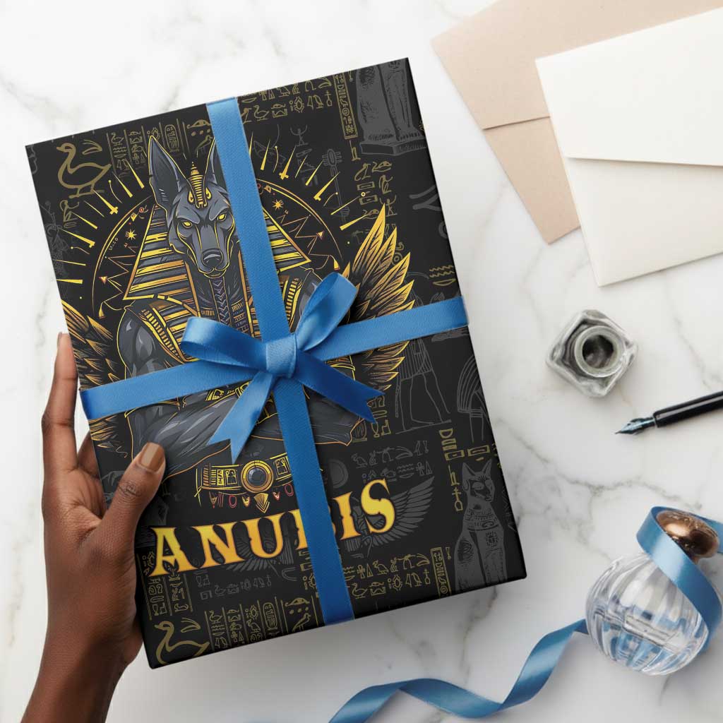 Anubis Egyptian God of Death Wrapping Paper - African Pride