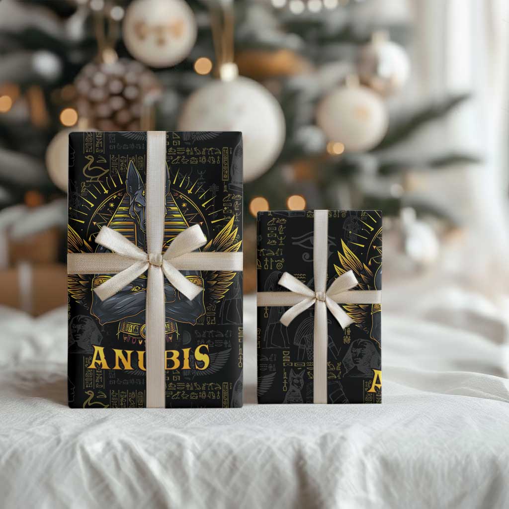 Anubis Egyptian God of Death Wrapping Paper - African Pride