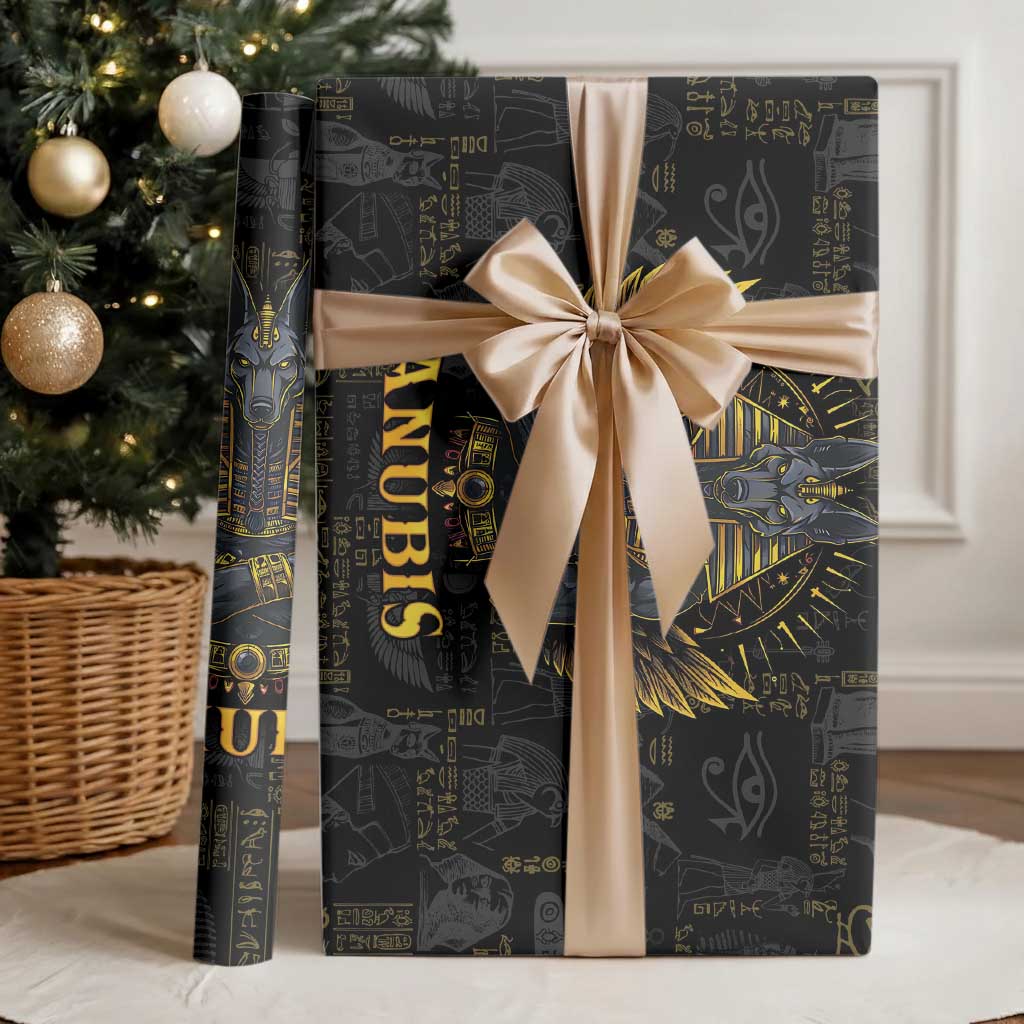Anubis Egyptian God of Death Wrapping Paper - African Pride