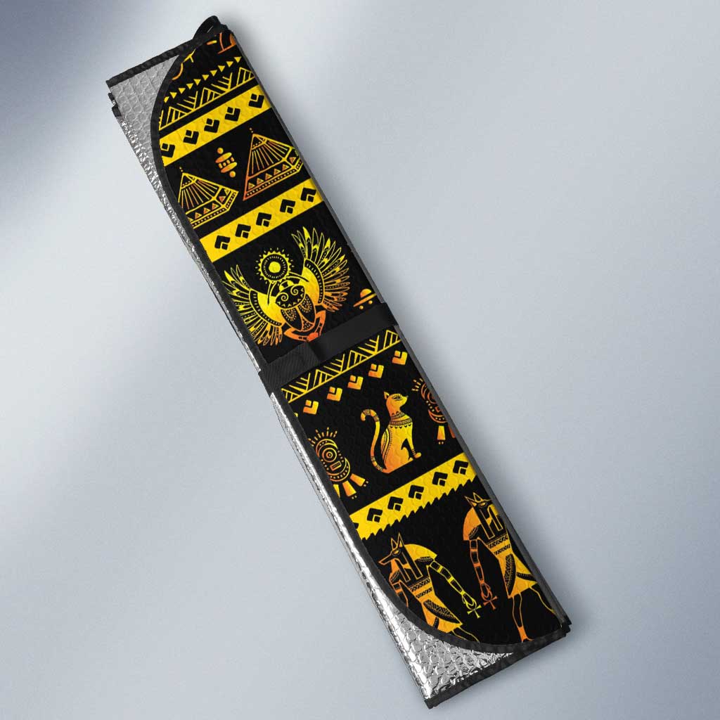 Egyptian God of The Sun Eye of Ra Auto Sun Shade