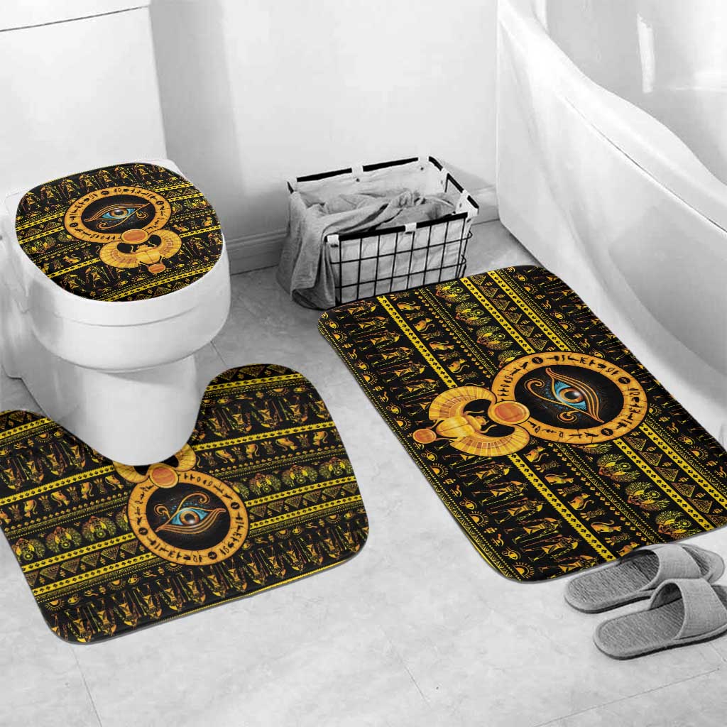 Egyptian God of The Sun Eye of Ra Bathroom Set