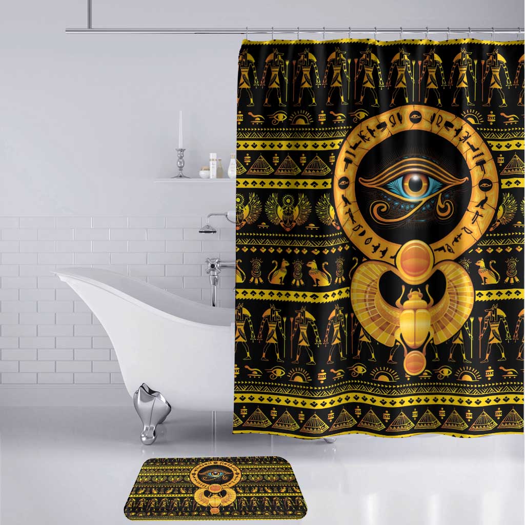 Egyptian God of The Sun Eye of Ra Bathroom Set