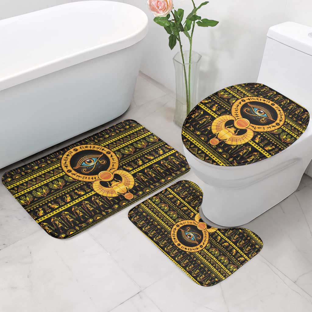 Egyptian God of The Sun Eye of Ra Bathroom Set